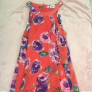 Floral print dress